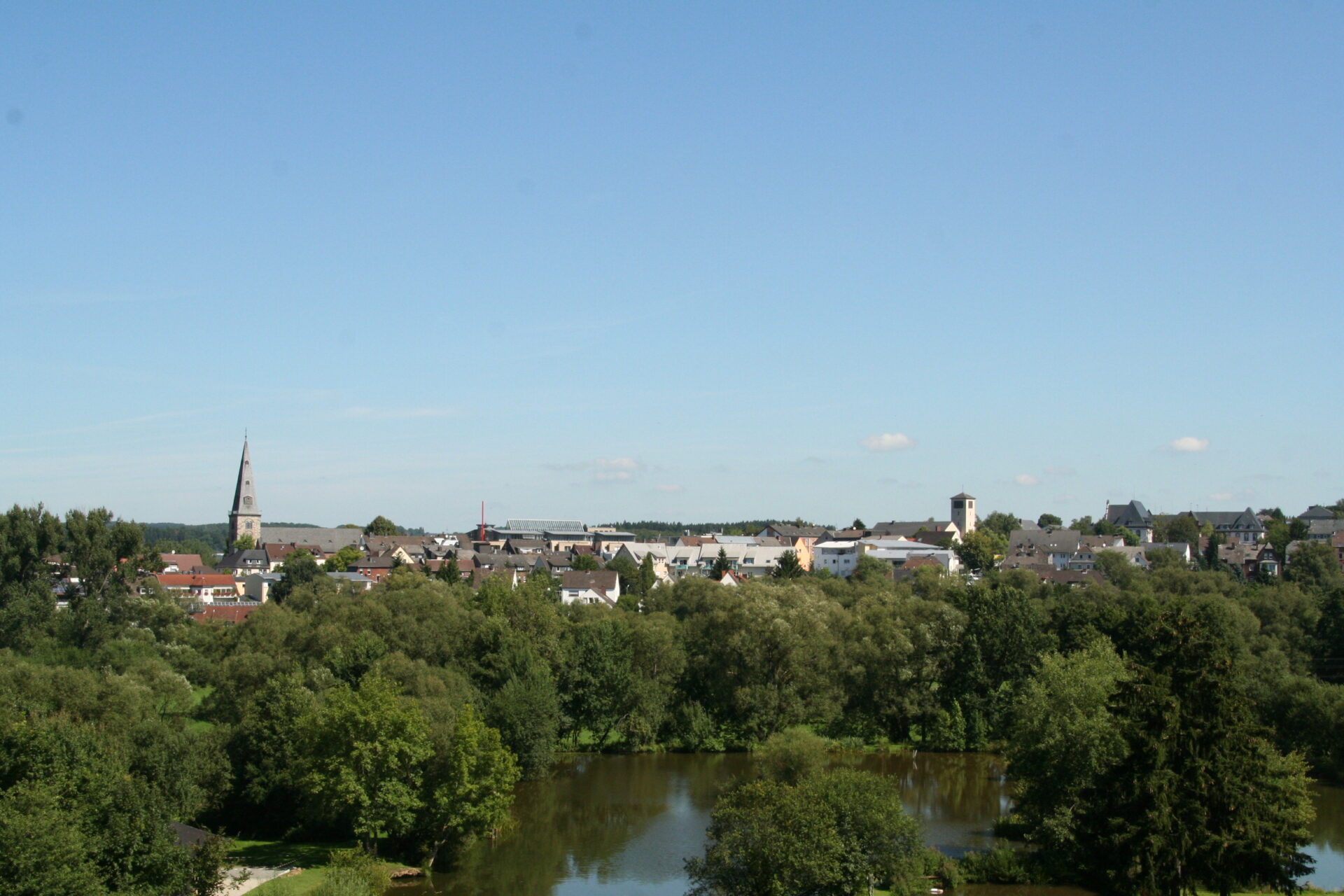 Altenkirchen-1 Blick auf die Stadt Altenkirchen